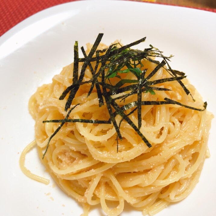 濃厚♪明太パスタ